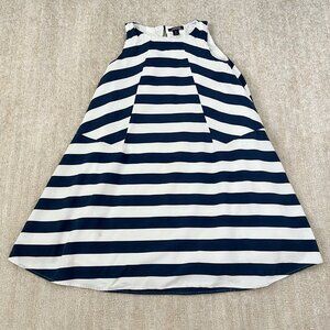3 for $6 Lands End Sleeveless Stripe Girls Dress 14